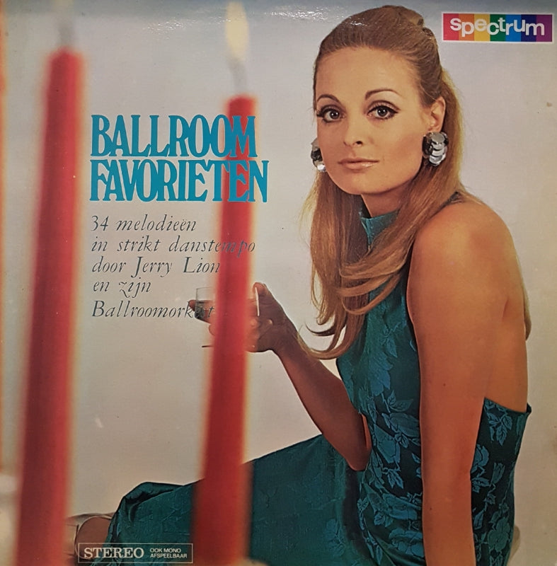 Jerry Lion - Ballroom Favorieten (LP) Vinyl LP Vinyl (VG) <br> Hoes (G+)