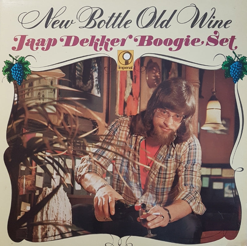 Jaap Dekker Boogie Set - New Bottle Old Wine (LP) Vinyl LP Vinyl Very Good (VG) <br> Hoes Good Plus (G+)