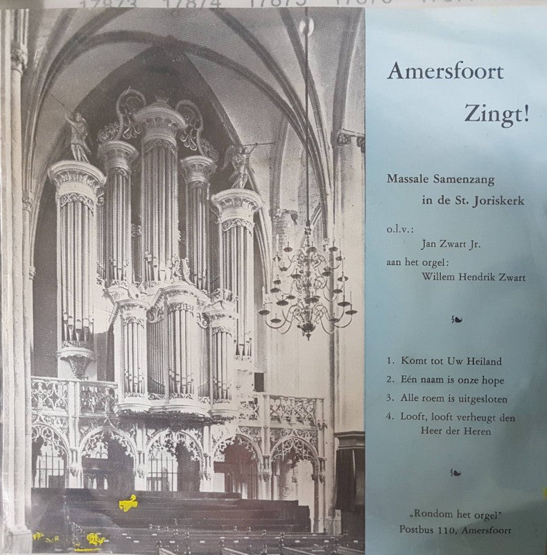 Various - Amersfoort Zingt Vinyl Singles EP Vinyl Very Good (VG) <br> Hoes Good Plus (G+)