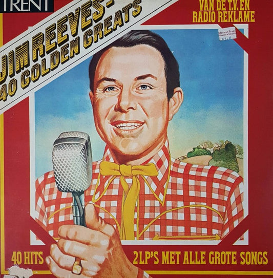 Jim Reeves - 40 Golden Greats (LP) 44786 40325 Vinyl LP VINYLSINGLES.NL