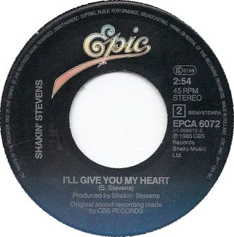 Shakin' Stevens - Breaking Up My Heart