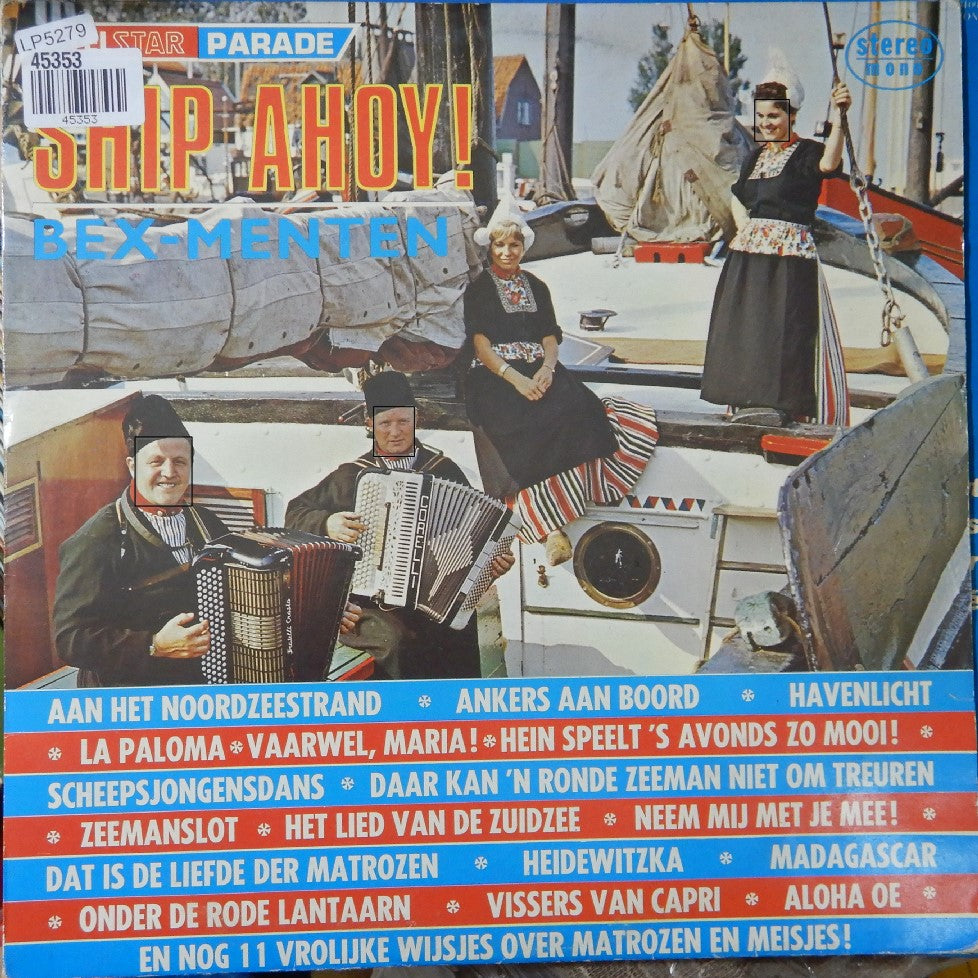 Various - Ship Ahoy (LP) Vinyl LP Vinyl Very Good (VG) <br> Hoes Good Plus (G+)