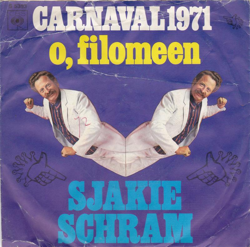 Sjakie Schram - Lekker-Lekker-Ding-Ding Vinyl Singles Vinyl Very Good (VG) <br> Hoes Good Plus (G+)
