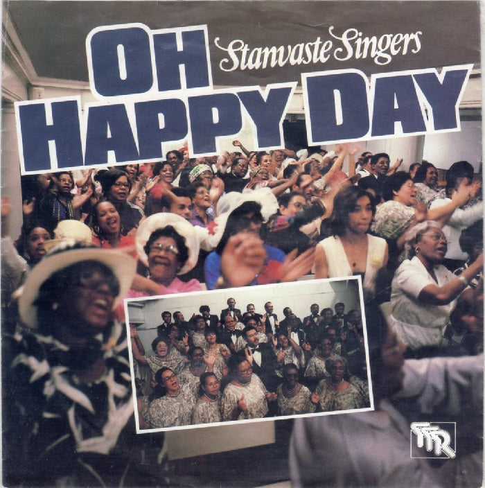 Stanvaste Singers - Oh Happy Day (LP) Vinyl LP Vinyl Very Good (VG) <br> Hoes Good Plus (G+)