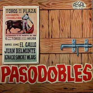 Banda De La Plaza De Toros - Pasodobles Vinyl Singles EP