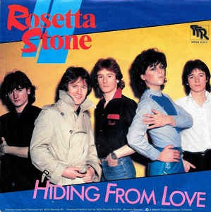Rosetta Stone - Hiding From Love 28629 Vinyl Singles Vinyl Very Good (VG) <br> Hoes Good Plus (G+)