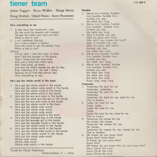 Tiener Team - Tiener Team