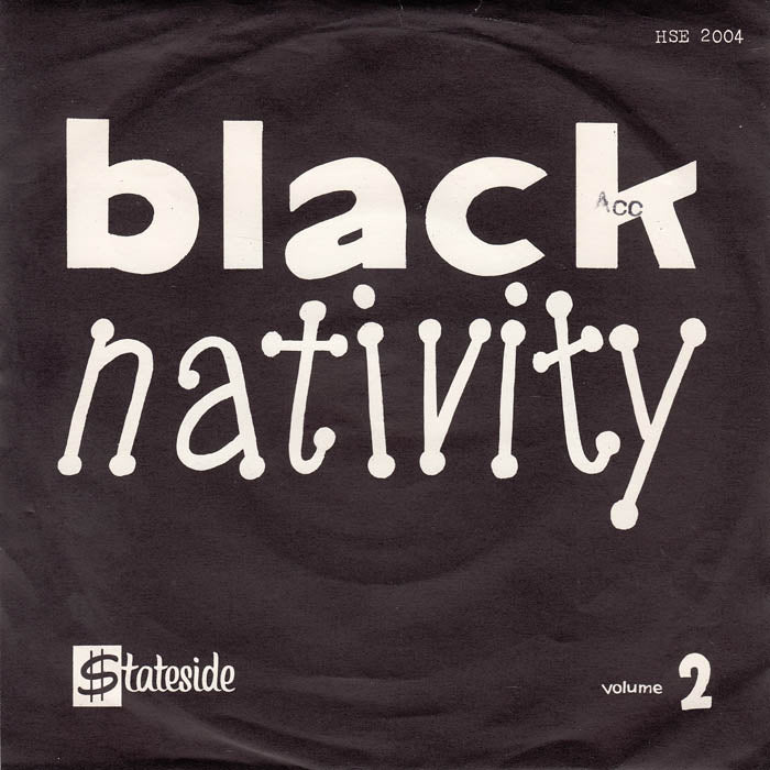 Black Nativity - Black Nativity Volume 2 Vinyl Singles EP Vinyl Very Good (VG) <br> Hoes Good Plus (G+)