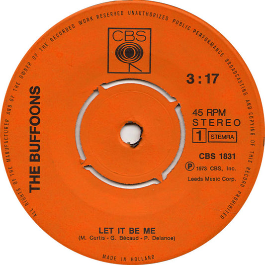 Buffoons - Let It Be Me 30098