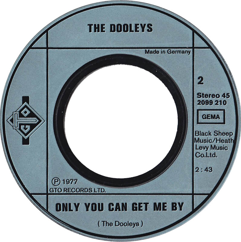 Dooleys - Love Of My Life Vinyl Singles Vinyl Very Good (VG) <br> Hoes Good Plus (G+)