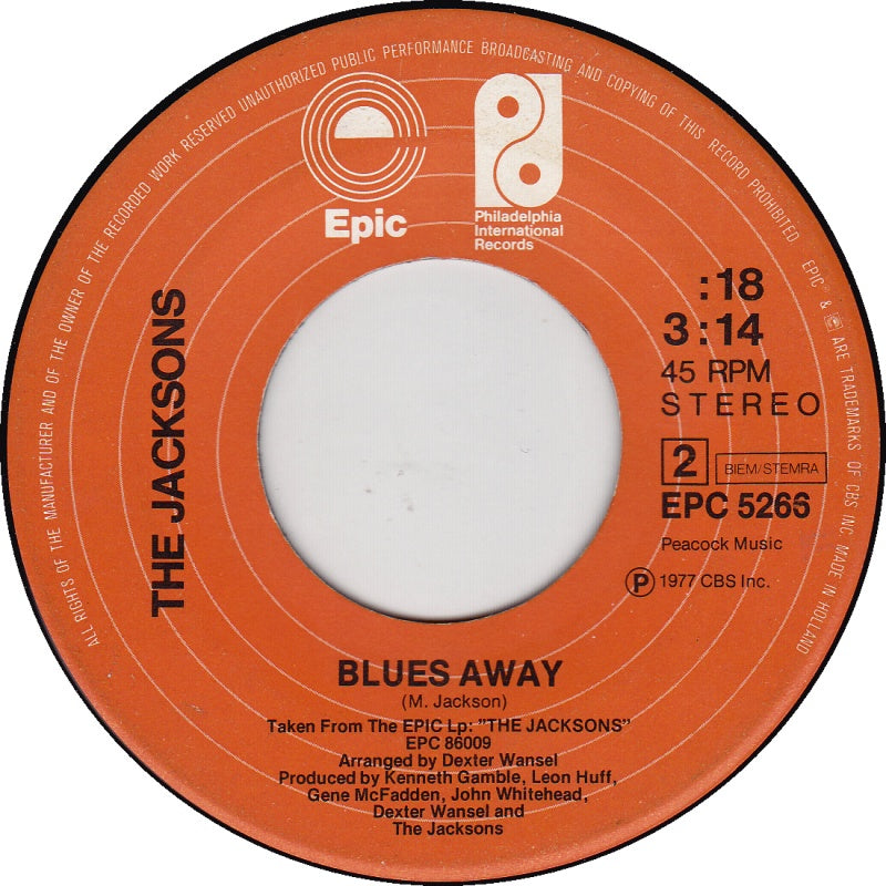 Jacksons - Show You The Way To Go Vinyl Singles Vinyl Very Good (VG) <br> Hoes Generic