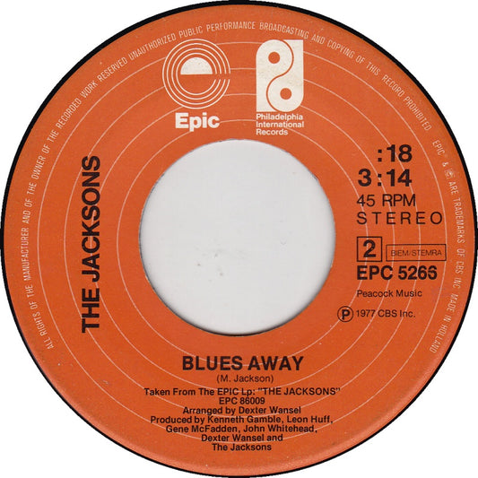 Jacksons - Show You The Way To Go Vinyl Singles Vinyl Zeer Goed / Hoesje Generic "VINYLSINGLES.NL"