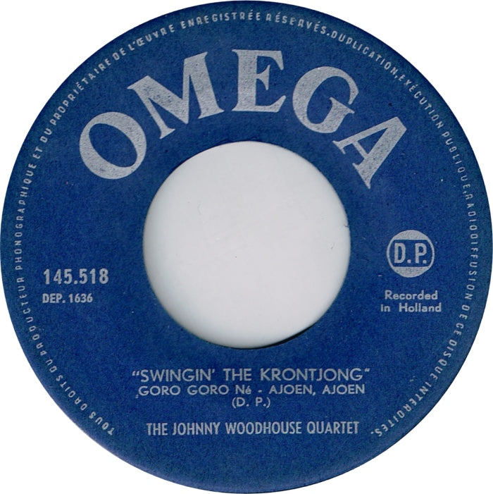Johnny Woodhouse Quartet - Teran Boelang Vinyl Singles