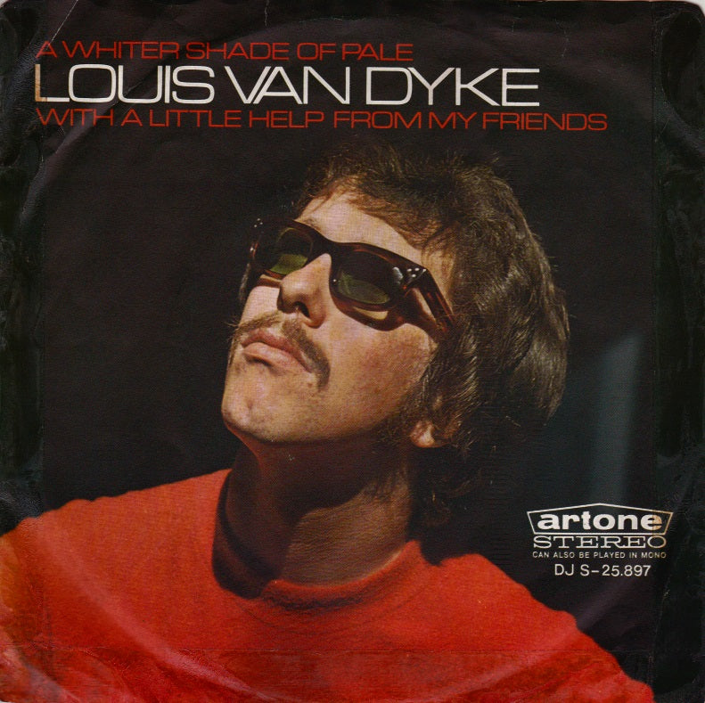 Louis van Dijk - A Whiter Shade Of Pale Vinyl Singles