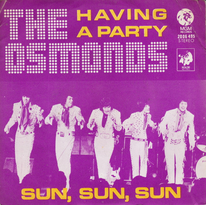 Osmonds - Having A Party Vinyl Singles