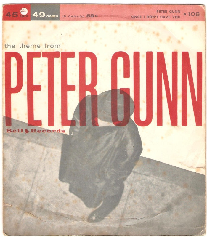 Joe Genna - Peter Gunn Vinyl Singles Vinyl (VG) <br> Hoes (G+)