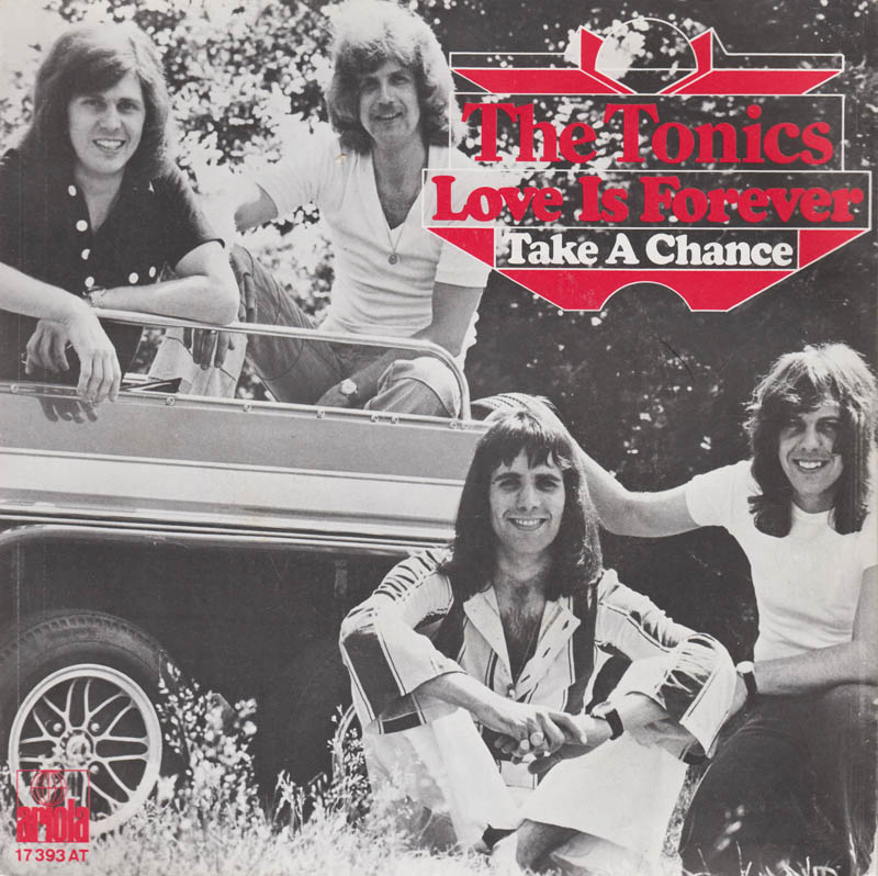 Tonics - Love Is Forever Vinyl Singles Vinyl Very Good (VG) <br> Hoes Good Plus (G+)