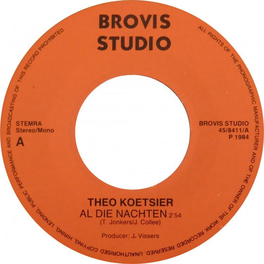 Theo Koetsier - Al Die Nachten