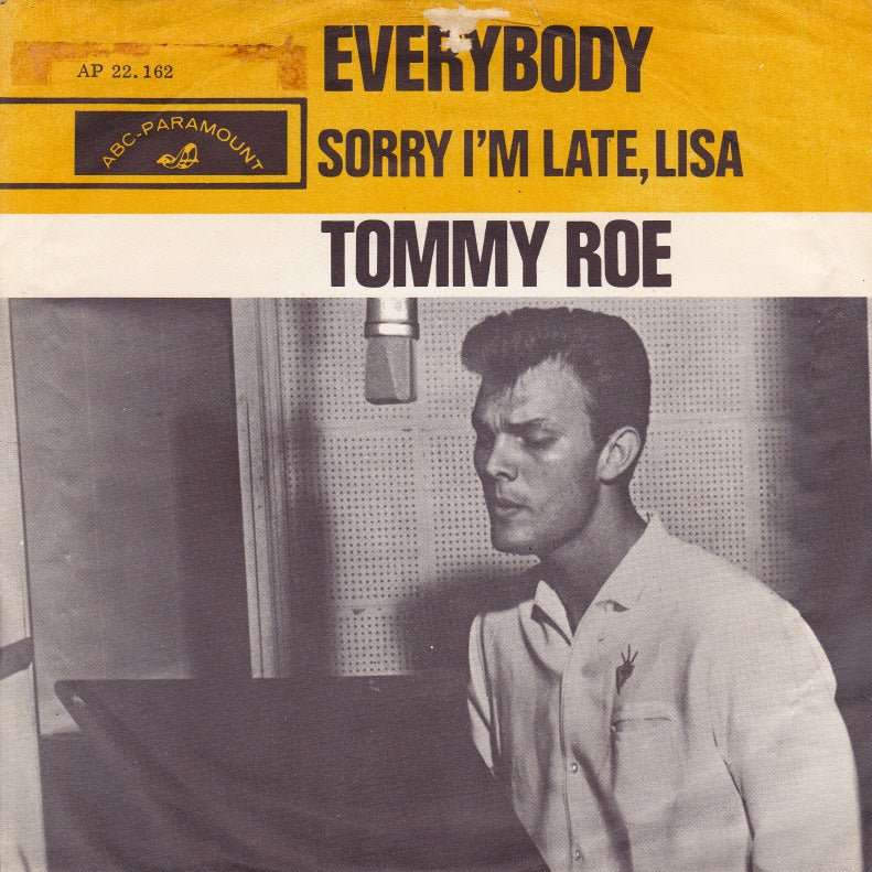 Tommy Roe - Everybody Vinyl Singles Vinyl Very Good (VG) <br> Hoes Good Plus (G+)
