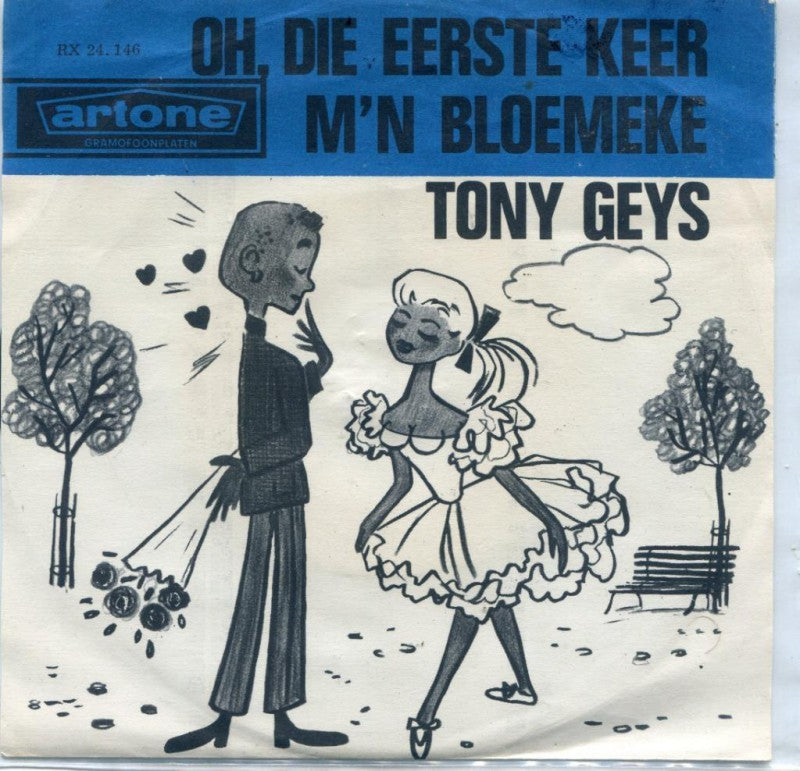 Tony Geys - Oh Die Eerste Keer Vinyl Singles Vinyl Goed / Hoes Redelijk