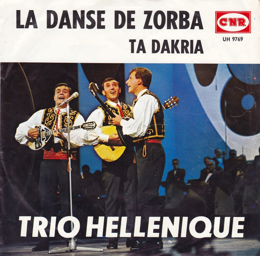 Trio Hellenique - La Danse De Zorba 39821 Vinyl Singles Vinyl Zeer Goed / Hoesje Goed "VINYLSINGLES.NL"