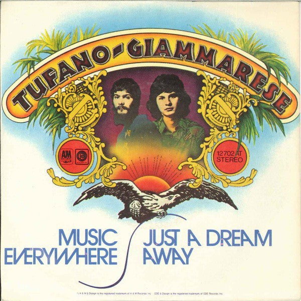 Tufano - Giammarese - Music Everywhere Vinyl Singles Vinyl Very Good (VG) <br> Hoes Good Plus (G+)