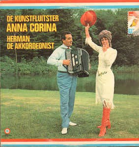 Kunstfluitster Anna Corina - Unknow (LP) Vinyl LP Vinyl Very Good (VG) <br> Hoes Good Plus (G+)