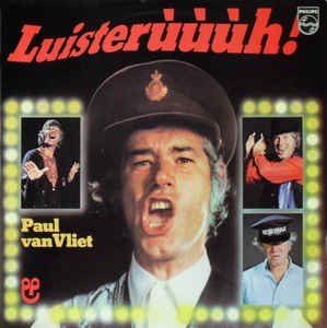 Paul van Vliet - Luisteruuuh (LP) Vinyl LP Vinyl (VG) <br> Hoes (G+)