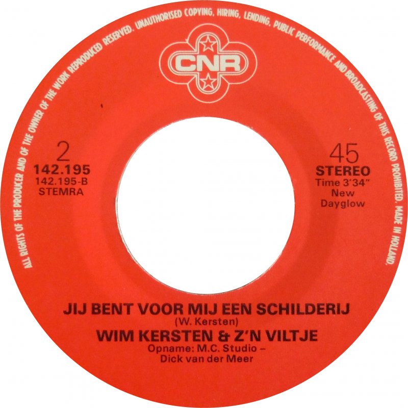 Wim Kersten - Geld, Goud, Zilver En Juwelen Vinyl Singles Vinyl Very Good (VG) <br> Hoes Good Plus (G+)