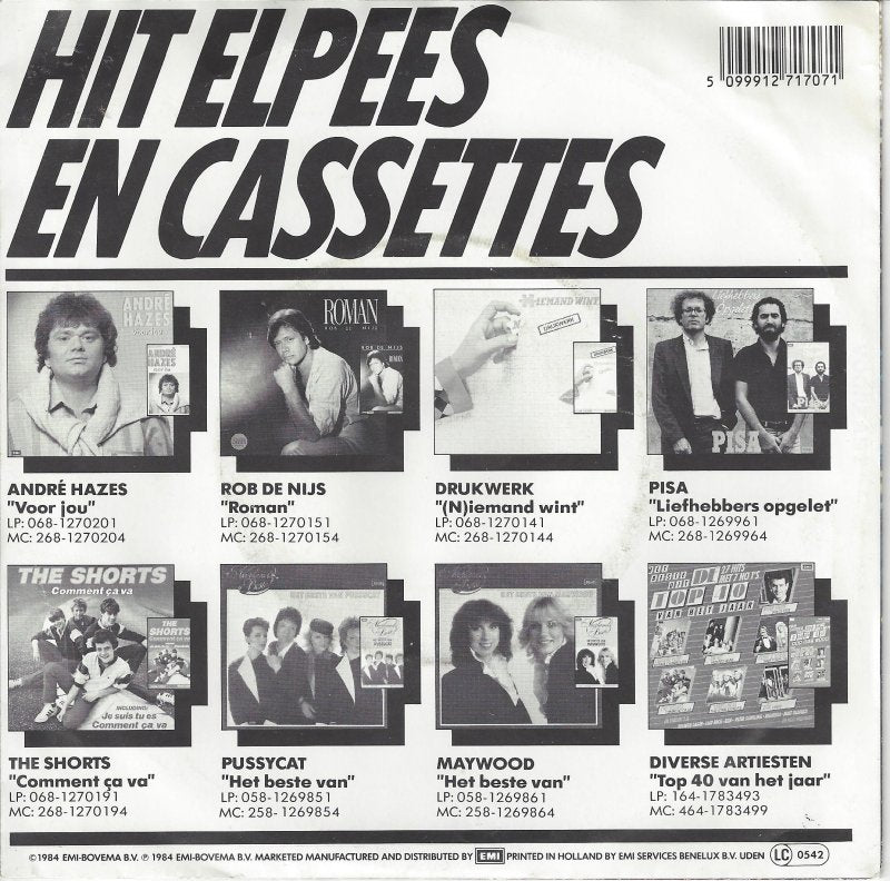 Zusjes Wouterse - Silent Night Vinyl Singles Vinyl Very Good (VG) <br> Hoes Good Plus (G+)