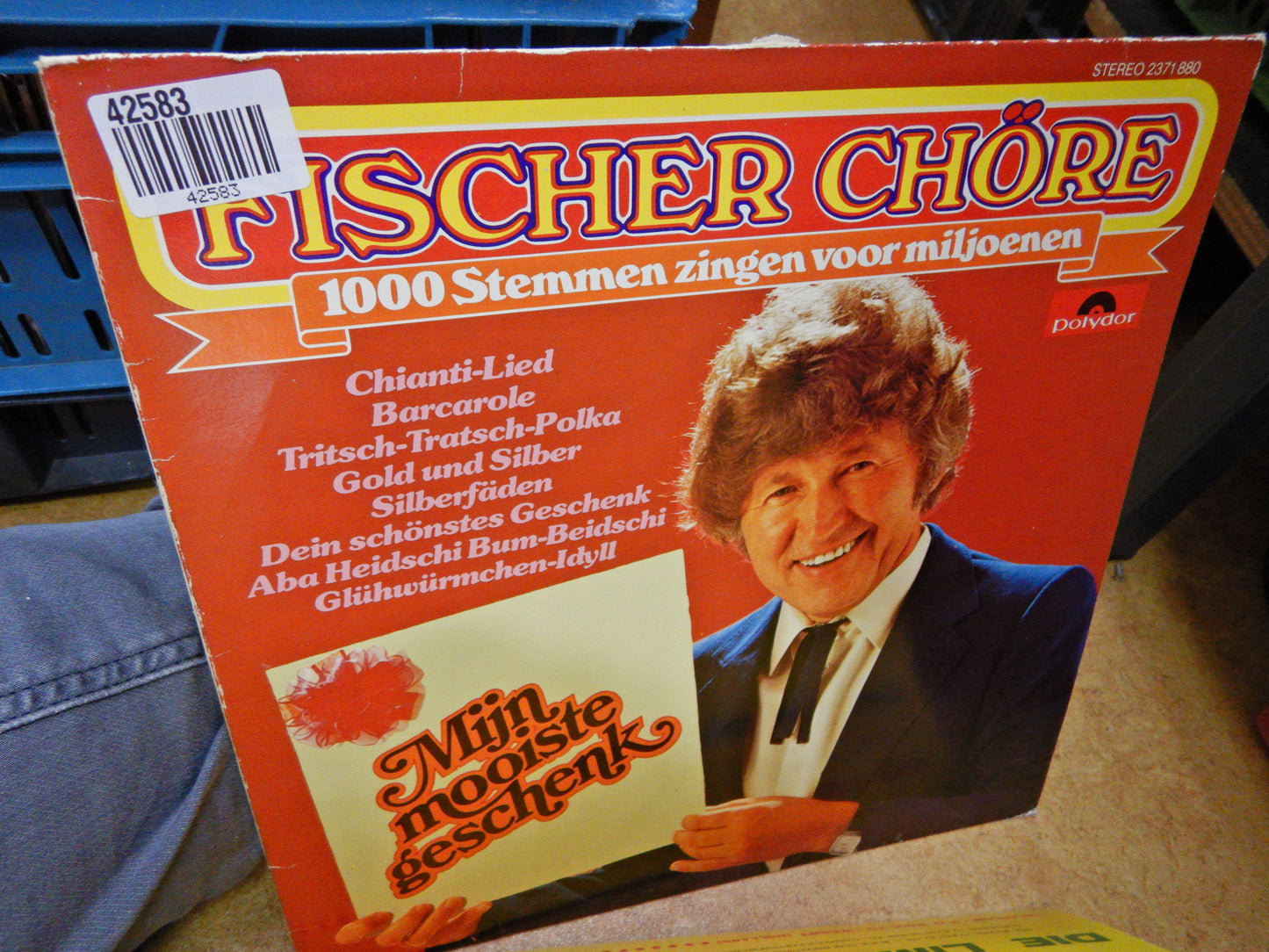 Fischer Chöre - Dein Schönstes Geschenk (LP) Vinyl LP Vinyl Very Good (VG) <br> Hoes Good Plus (G+)