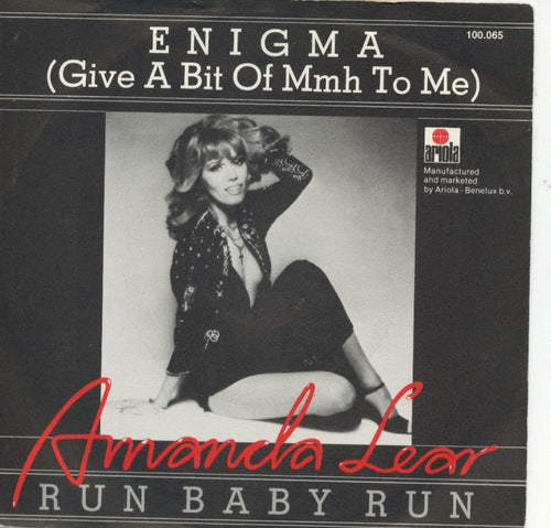 Amanda Lear - Enigma 01618 Vinyl Singles Goede Staat