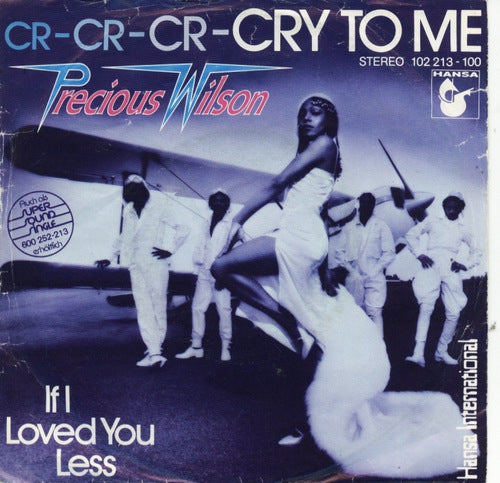Precious Wilson - Cr-Cr-Cr-Cry To Me 19779 Vinyl Singles Goede Staat