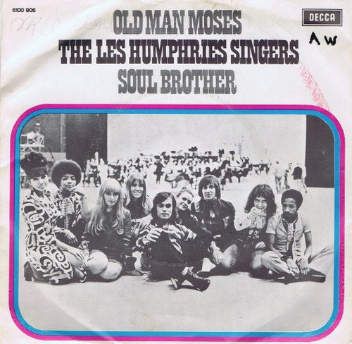 Les Humphries Singers - Old Man Moses 18511 (B) Vinyl Singles B-Keus (B)