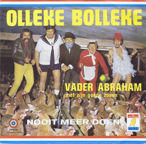 Vader Abraham Met Zijn Goede Zonen - Olleke Bolleke 19512 Vinyl Singles Goede Staat