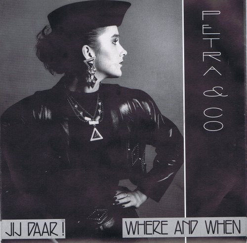 Petra & Co - Jij Daar (B) 36118 Vinyl Singles Hoes: Sticker