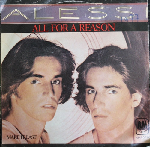 Alessi - All For A Reason Vinyl Singles Vinyl Very Good (VG) <br> Hoes Good Plus (G+)