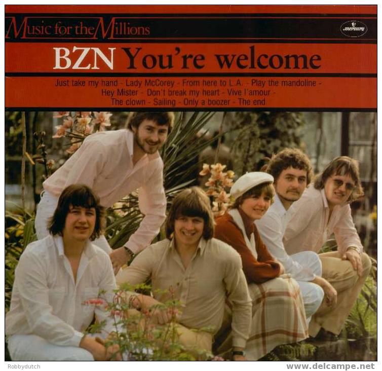 BZN - You're Welcome (LP) 43499 Vinyl LP VINYLSINGLES.NL
