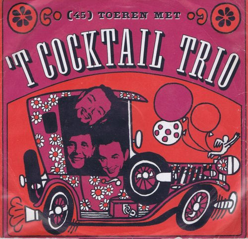 Cocktail Trio - (45) Toeren Met 't Cocktail Trio 23426 Vinyl Singles Goede Staat