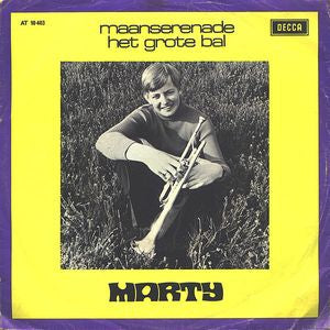 Marty - Maanserenade 08883 Vinyl Singles Goede Staat