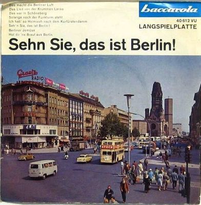 Unknown Artist - Sehn Sie, Das Ist Berlin ! Vinyl Singles Vinyl (VG) <br> Hoes (G+)