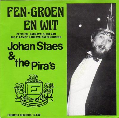 Jan Staes - Fen-Groen En Wit Vinyl Singles Media: VG <br> Hoes: G+