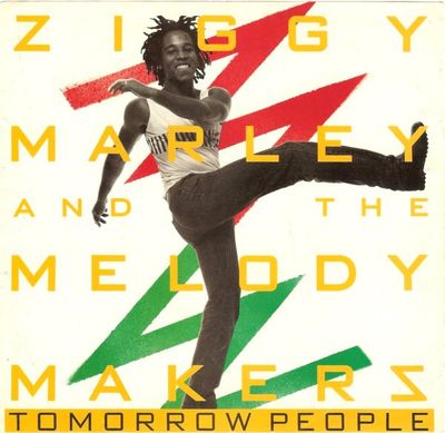 Ziggy Marley And The Melody Makers - Tomorrow People Vinyl Zeer Goed / Hoesje Goed "VINYLSINGLES.NL"
