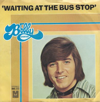 Bobby Sherman - Waiting At The Bus Stop Vinyl Singles Media VG+ / Sleeve Plakband