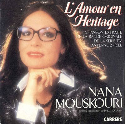 Nana Mouskouri - L'Amour En Héritage Vinyl Singles Vinyl (VG) <br> Hoes (G+)