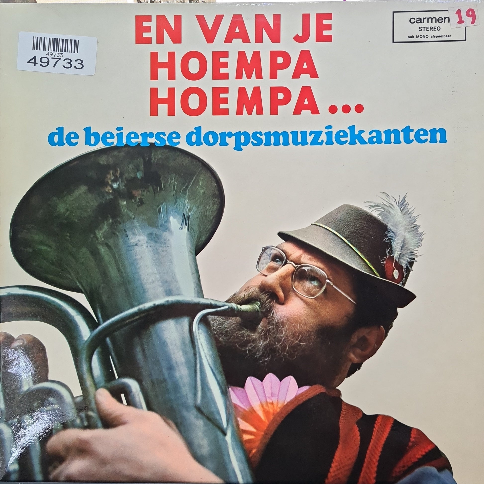 Beierse Dorpmuziekanten - En van Je Hoempa, Hoempa (LP) Vinyl LP Vinyl Very Good (VG) <br> Hoes Good Plus (G+)