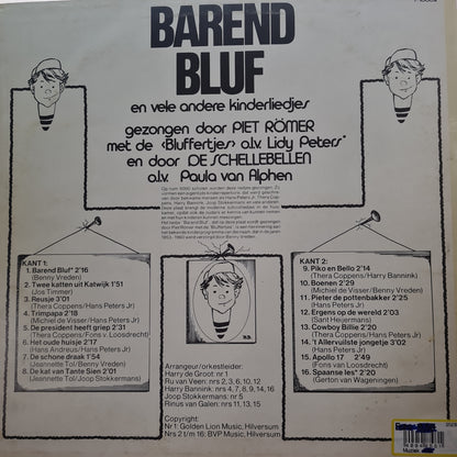 Barend Bluf - En Vele Andere Kinderliedjes (LP) Vinyl LP Vinyl Very Good (VG) <br> Hoes Good Plus (G+)