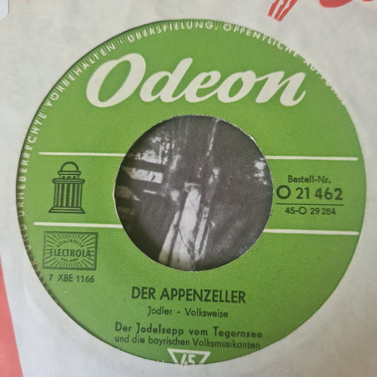 Jodelsepp Vom Tegernsee - Almhütten-Jodler Vinyl Singles Vinyl Very Good (VG) <br> Hoes Generic