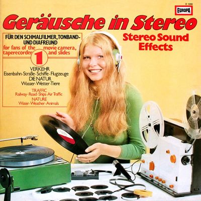 No Artist - Geräusche In Stereo 1 (Stereo Sound Effects) (LP)