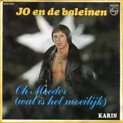 Jo En De Baleinen - Oh Moeder (Wat Is Het Moeilijk) Vinyl Singles Media VG+ / Sleeve G+